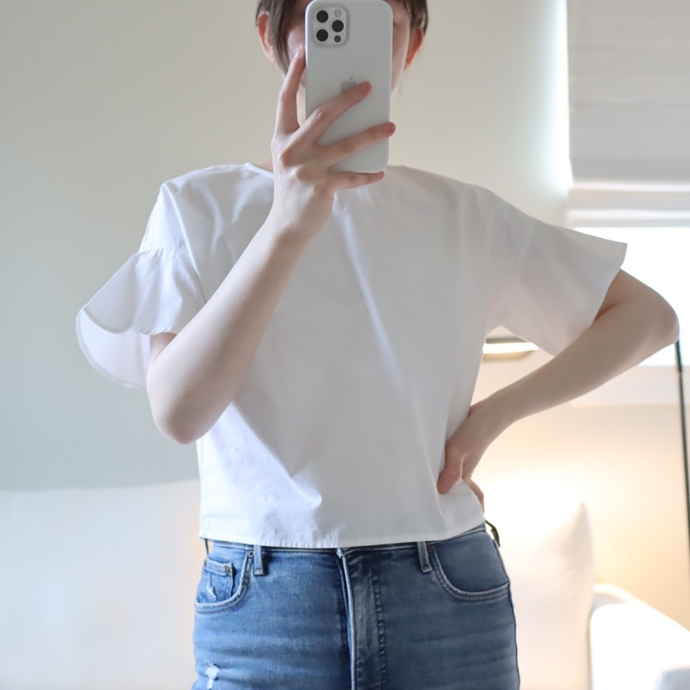 🤍Aritzia Babaton Cotton Top